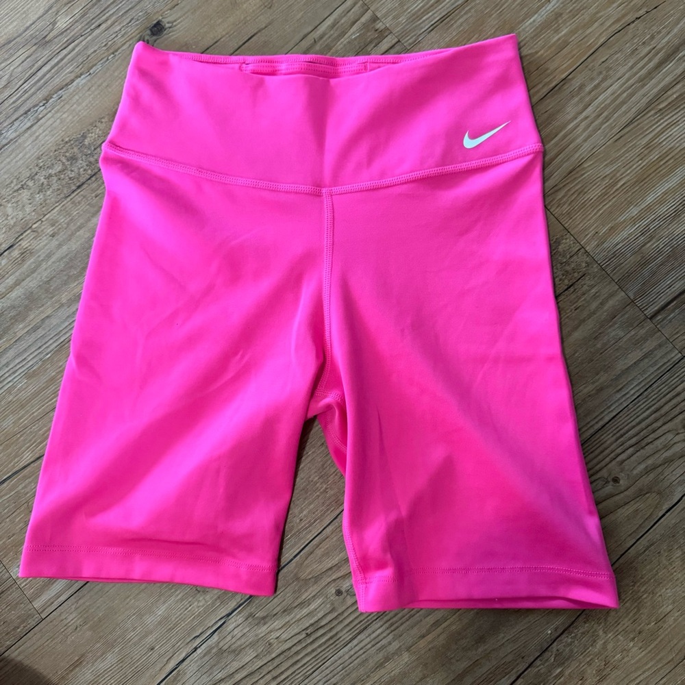 Nike dri-fit shorts hot pink